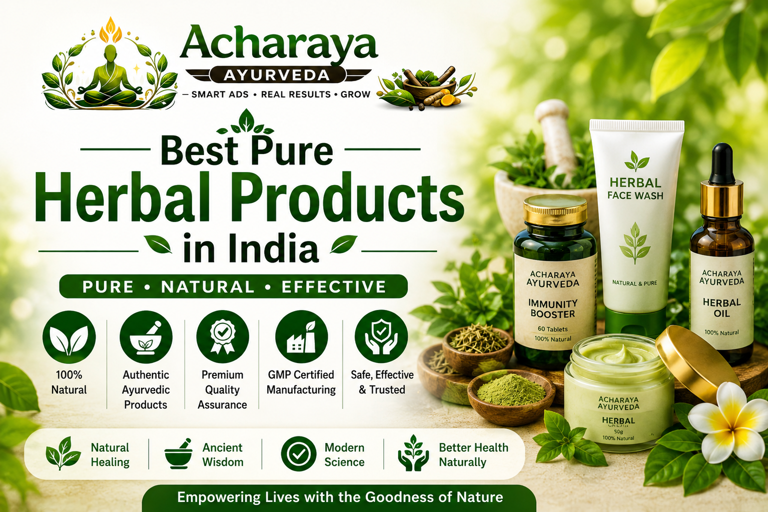 Best Pure Herbal Products in India