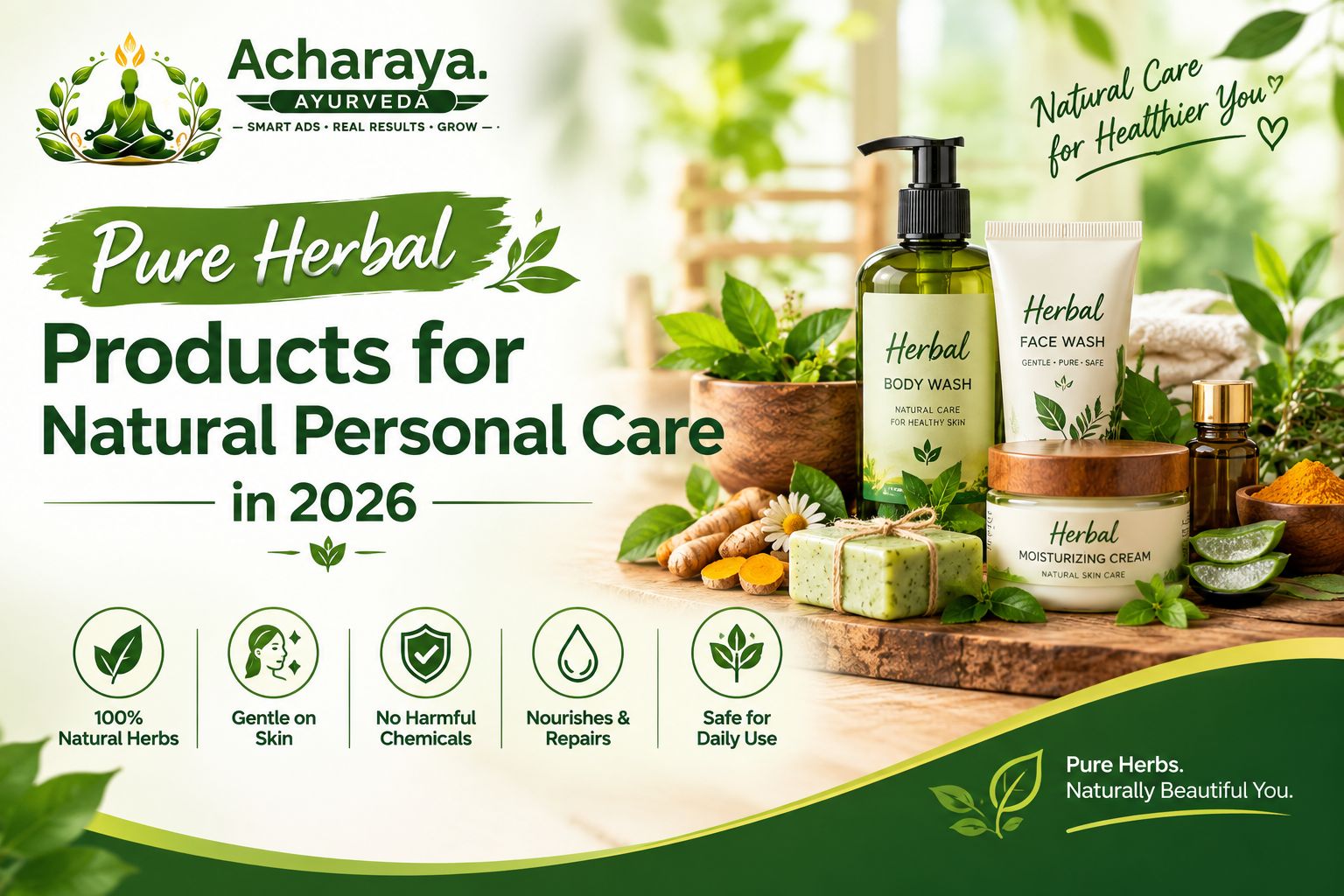 Pure Herbal Products for Natural Personal Care in 2026 