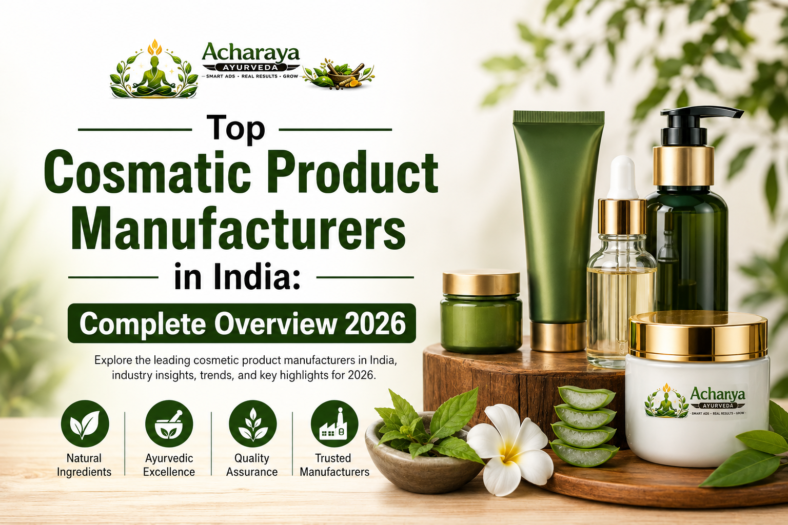 Top Cosmatic Product Manufacturers in India: Complete Overview 2026