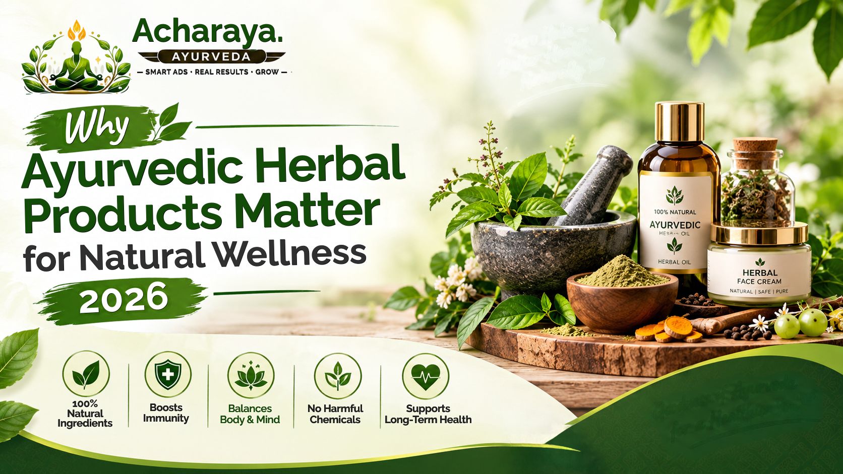 Why Ayurvedic Herbal Products Matter for Natural Wellness 2026 
